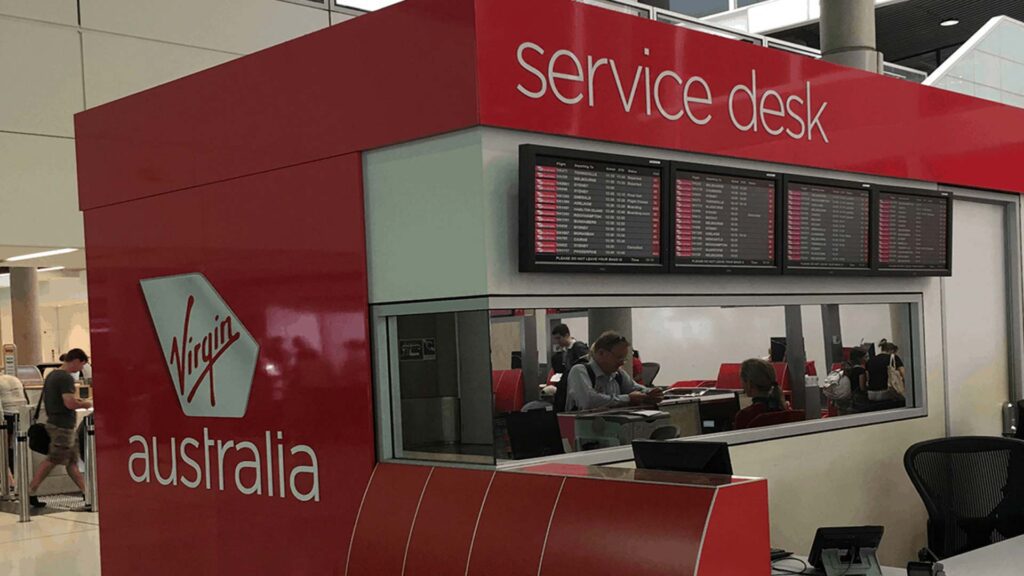 Virgin Australia service desk